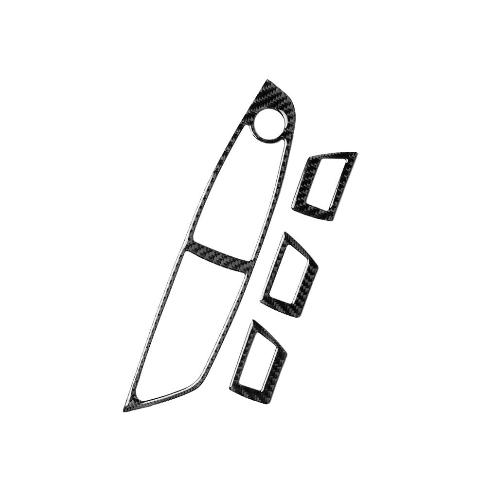 Radio Display Frame Trim Cover Carbon Fibre Interior For Tundra 2007-2013 v