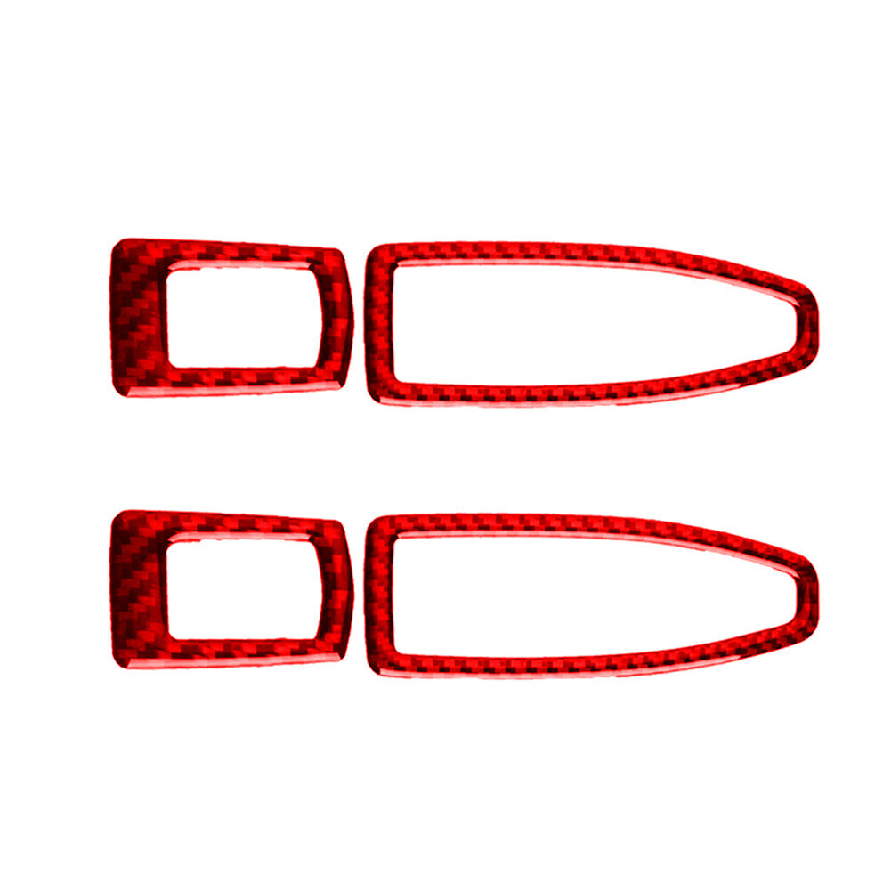 Carbon Fiber Rear Window Windshield Shutter Cover Trim For Supra A90 v