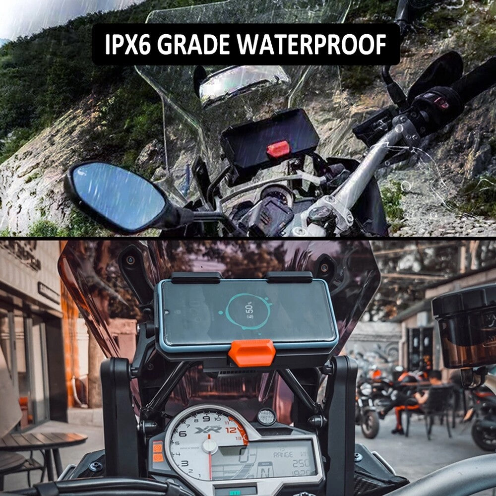For F800GS ADV F700GS Navigation Bracket Wireless Charging Support Mobile Phone
