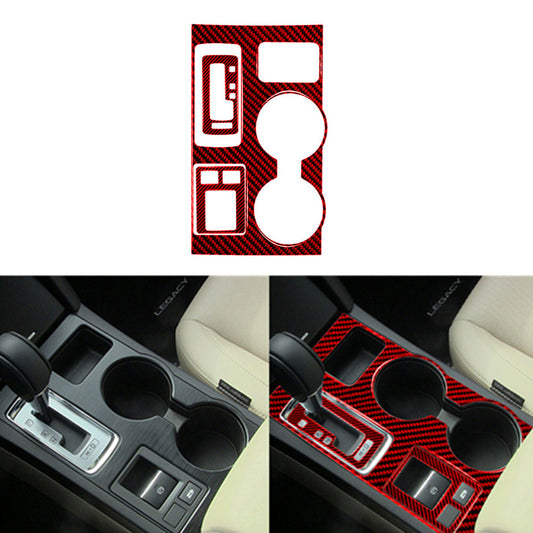 2x Carbon Fiber Driver Window Control Cover Trim for Passat 2006-2011 v