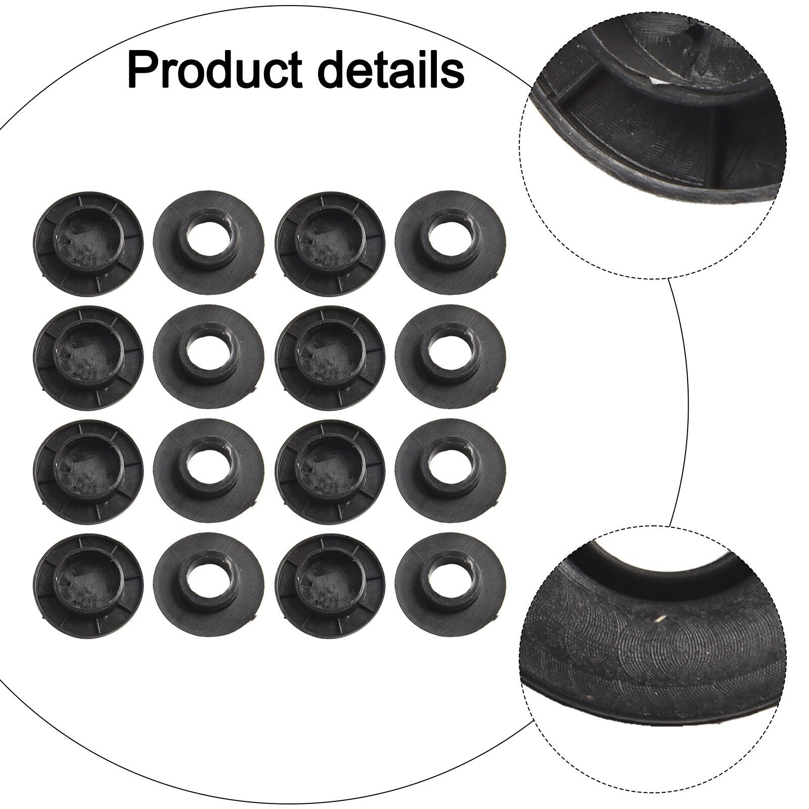 16-Piece Carpet Clip Set for Mercedes-Benz - Protect Your Car Floor Mats