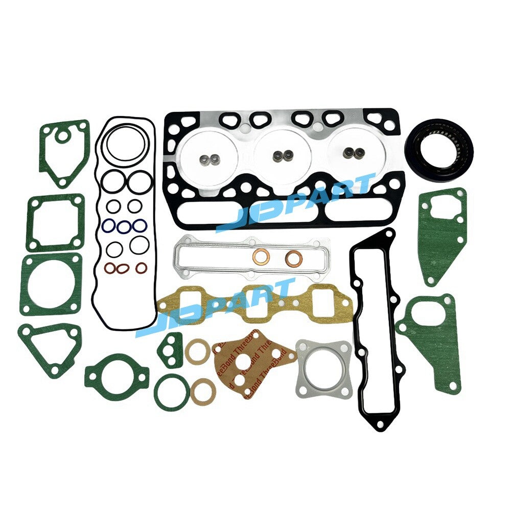 Compatible with 3T80 full gasket kit, engine parts, agricultural engine parts -