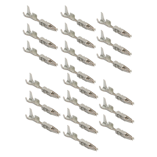 20Pcs Car Connectivity Micro Timer 2 Socket Terminal 22-20AWG Pin 969005-2 Q