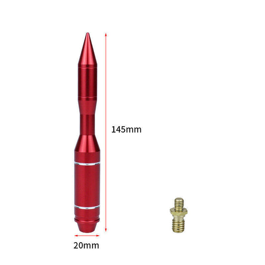 Red Ballpoint Antenna Mast AM/FM Trim for Jeep for Wrangler JK JL 2007-2021 Accessories