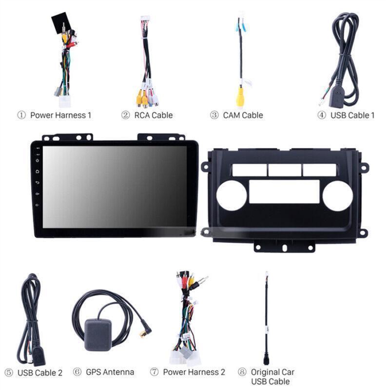 9 Android 10 Radio Stereo Player Fit For 09-12 for Nissan Frontier/ Xterra GPS Navi