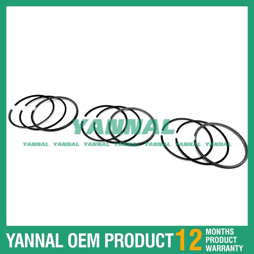 3TNC80 and 3TNC80L piston ring kits are suitable for engines F200, F220, B32-2, B25, and B27 tractors.