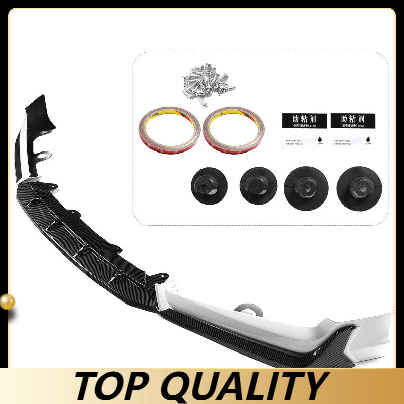 for Honda Accord 2018-2020 4Dr ACR Carbon Fiber Front Bumper Lip Chin Splitter