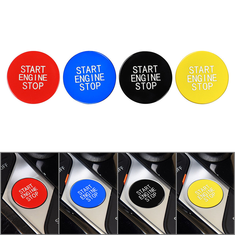 1 Car Engine Start Stop Button Switch Cover Trim for BMW 3 8 X Series 4 Colours