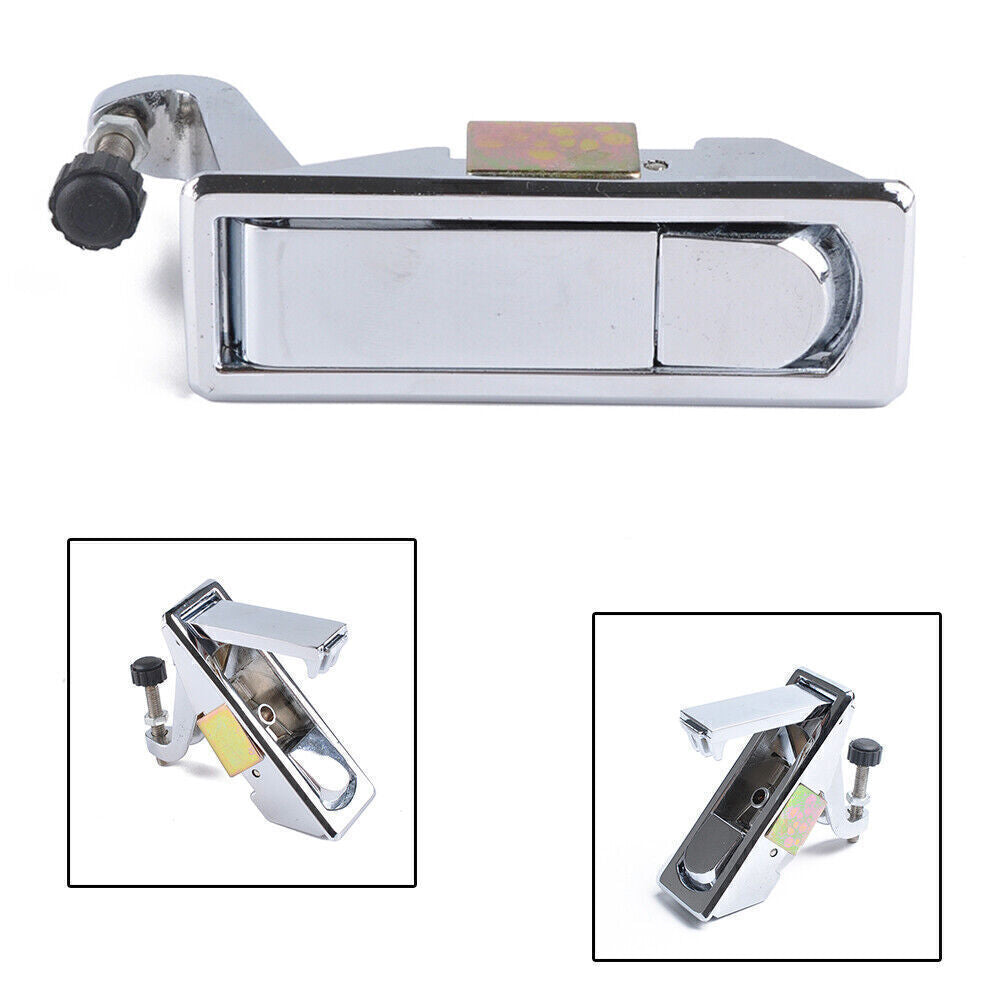 Adjustable Lever Hand Operated Compression Latch w/ Raised for Trailer Chrome