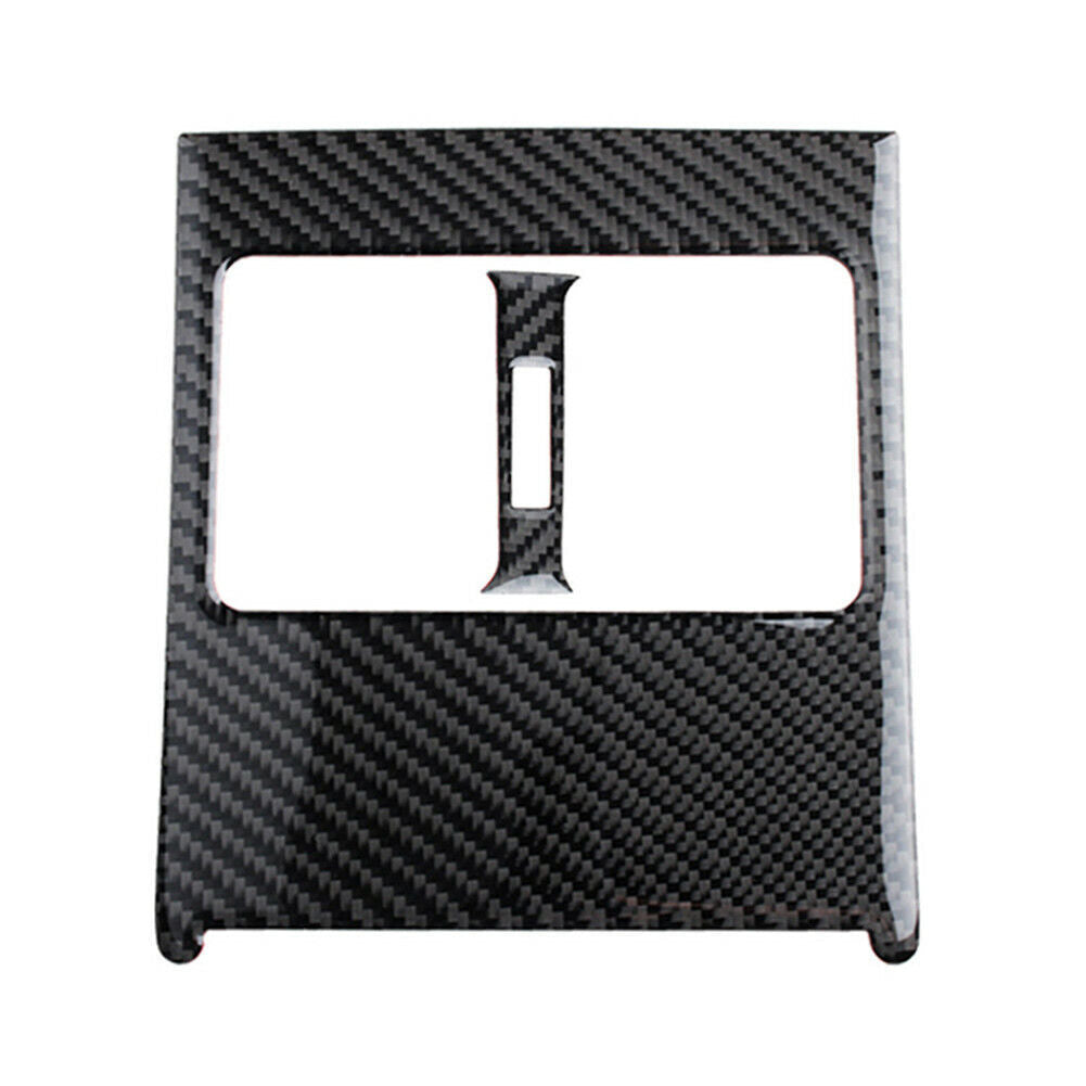 2PCS Carbon Fiber Rear Air Outlet Cover for Mercedes-Benz W204 2007-2013
