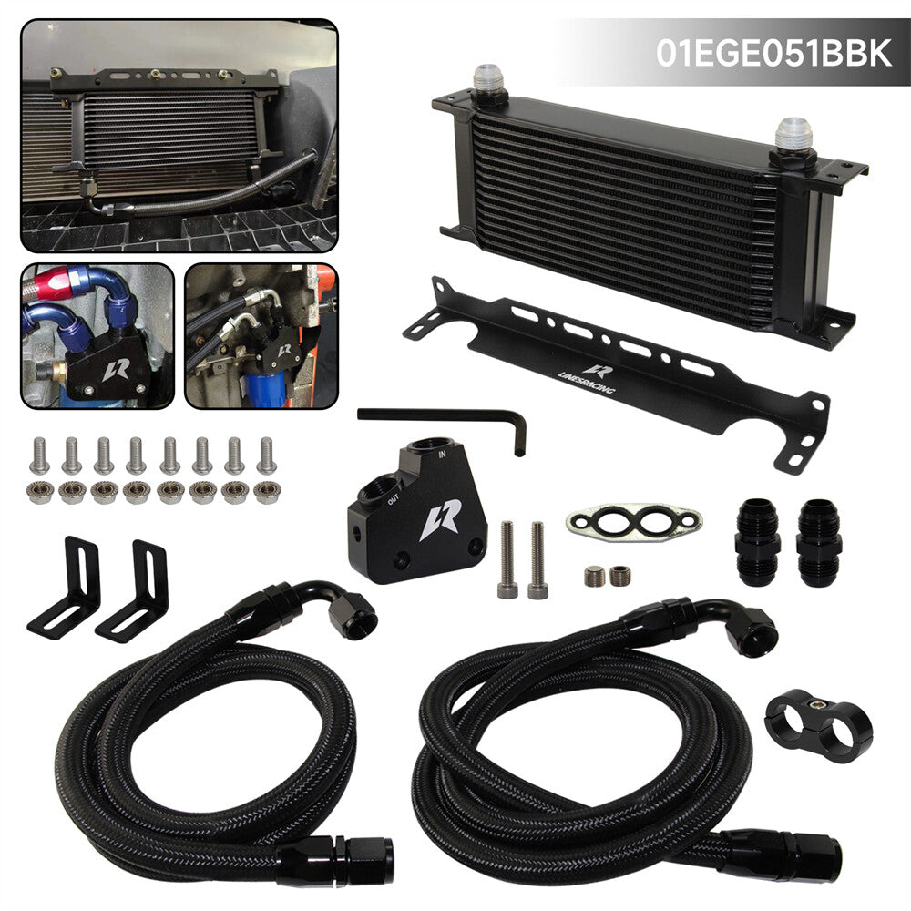15 Row Engine Oil Cooler Kit for Corvette for Cadillac CTS-V Camaro LS1 LS2 LS3 GM