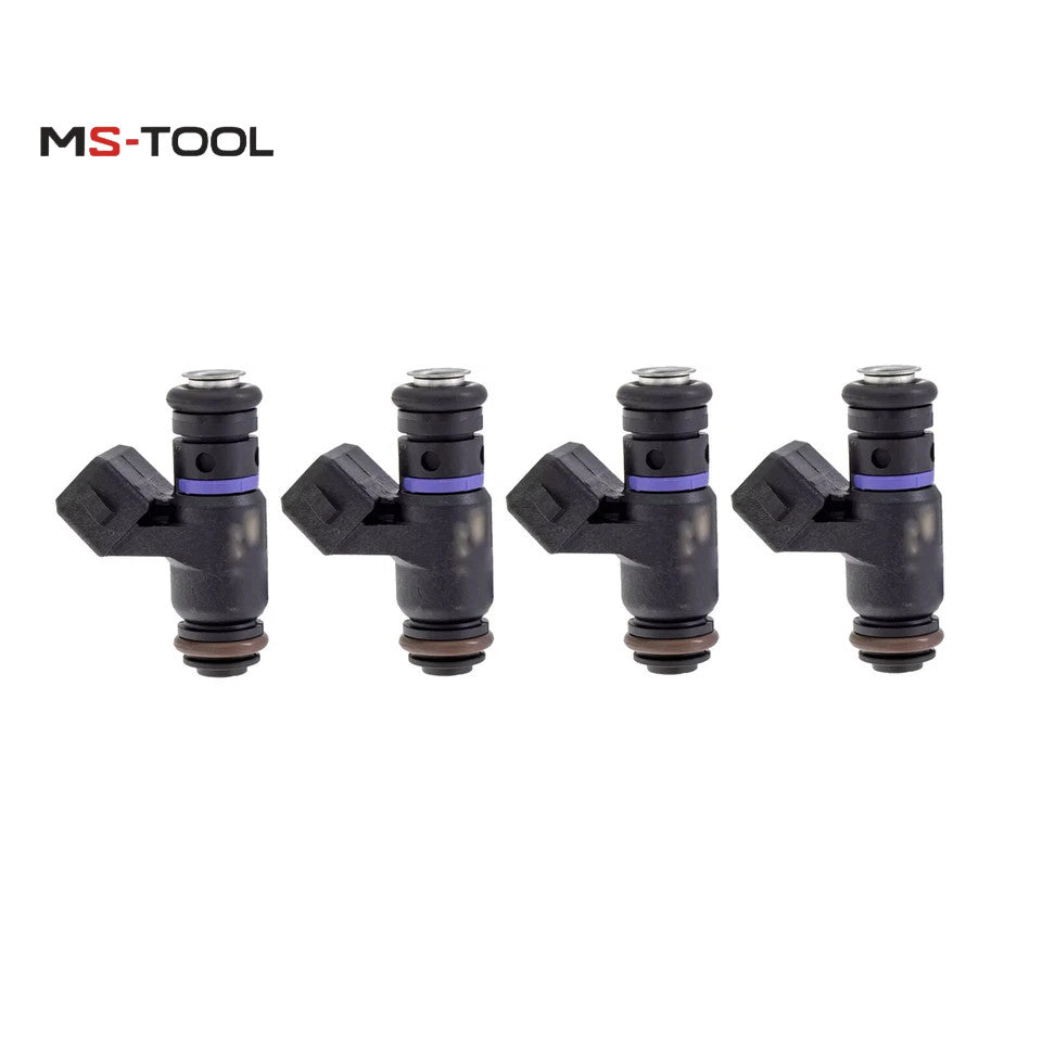 4PCS Fuel Injectors 2521718 for Polaris RZR XP4 TURBO XP 17-20 TURBO 4 19-20