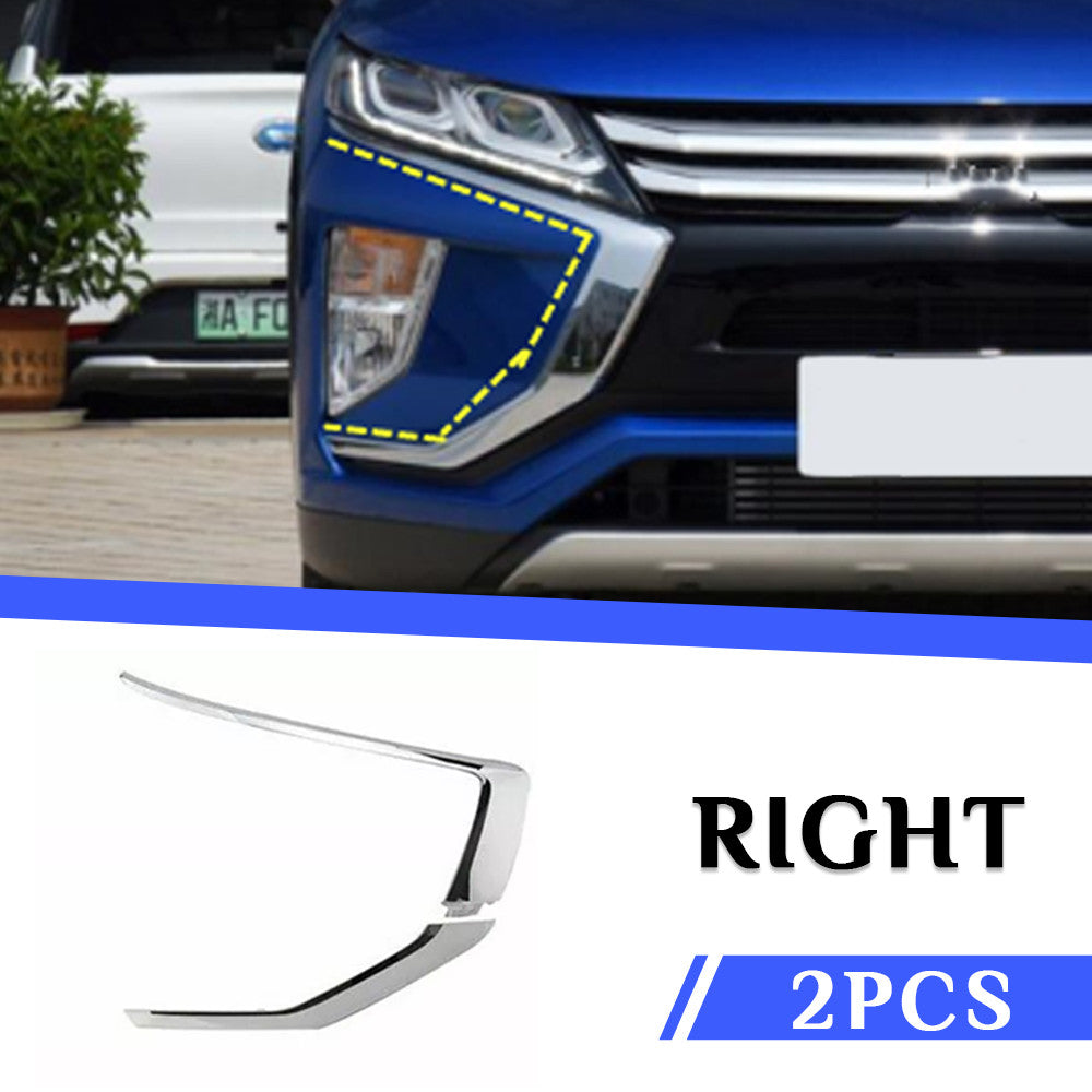 Front RH Bumper Chrome ABS Moulding Trim For Eclipse Cross 2017-2020 n
