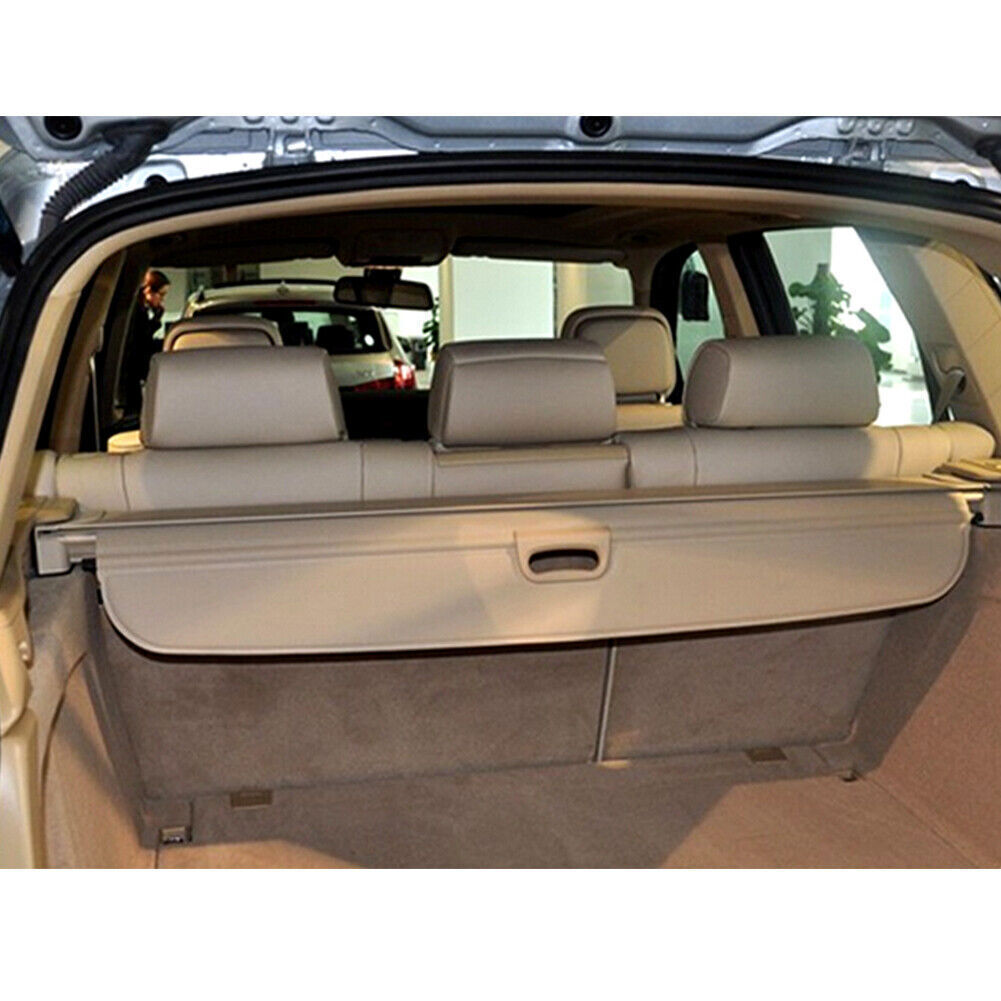 for BMW X5 E70 F15 2007-18 Beige Retractable Trunk Luggage Shade Cargo Cover 1x