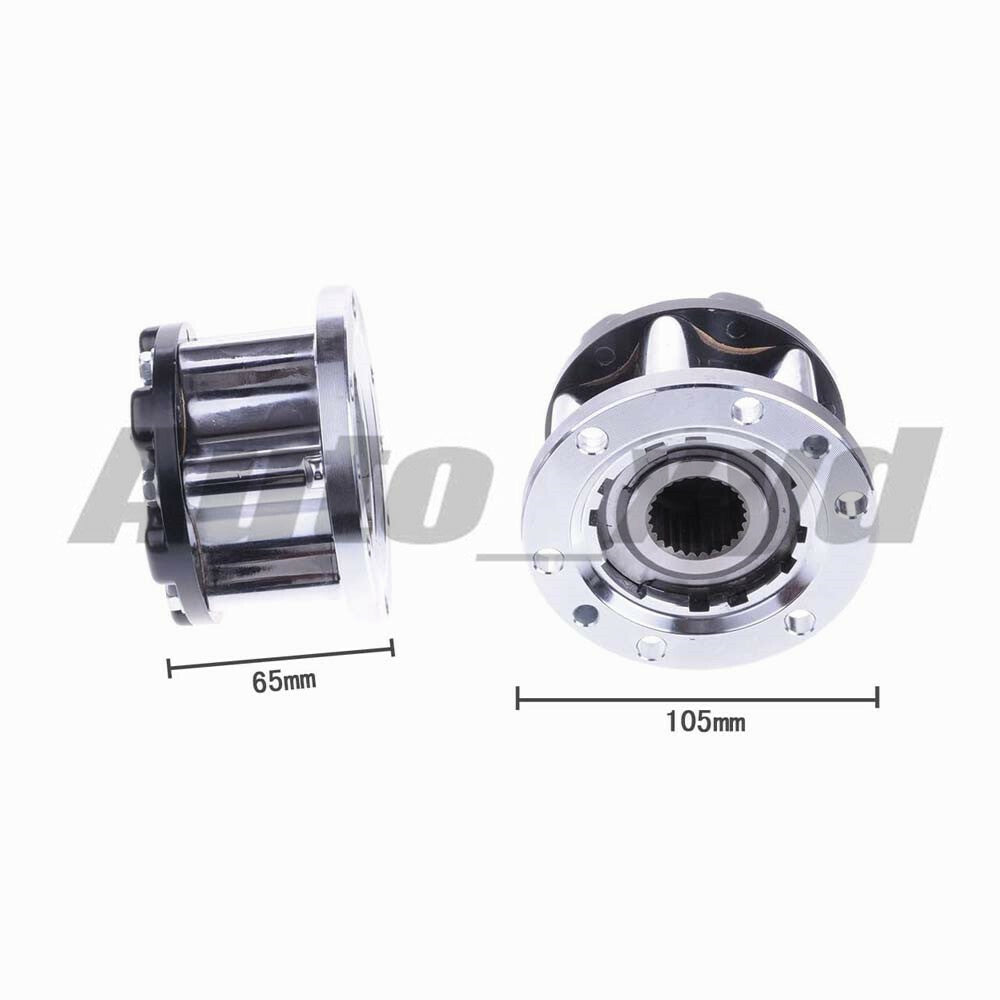2x 43509-35030 Manual Wheel Locking Rim for Toyota T100 4Runner Pickup Trucks Q