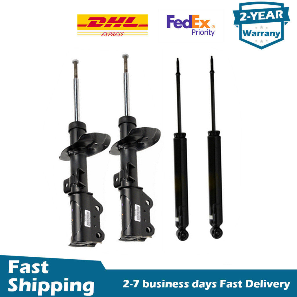 Full Set Front Rear Shock Absorbers Fit for Cadillac SRX 2010-2016 for Saab 9-4X 2011