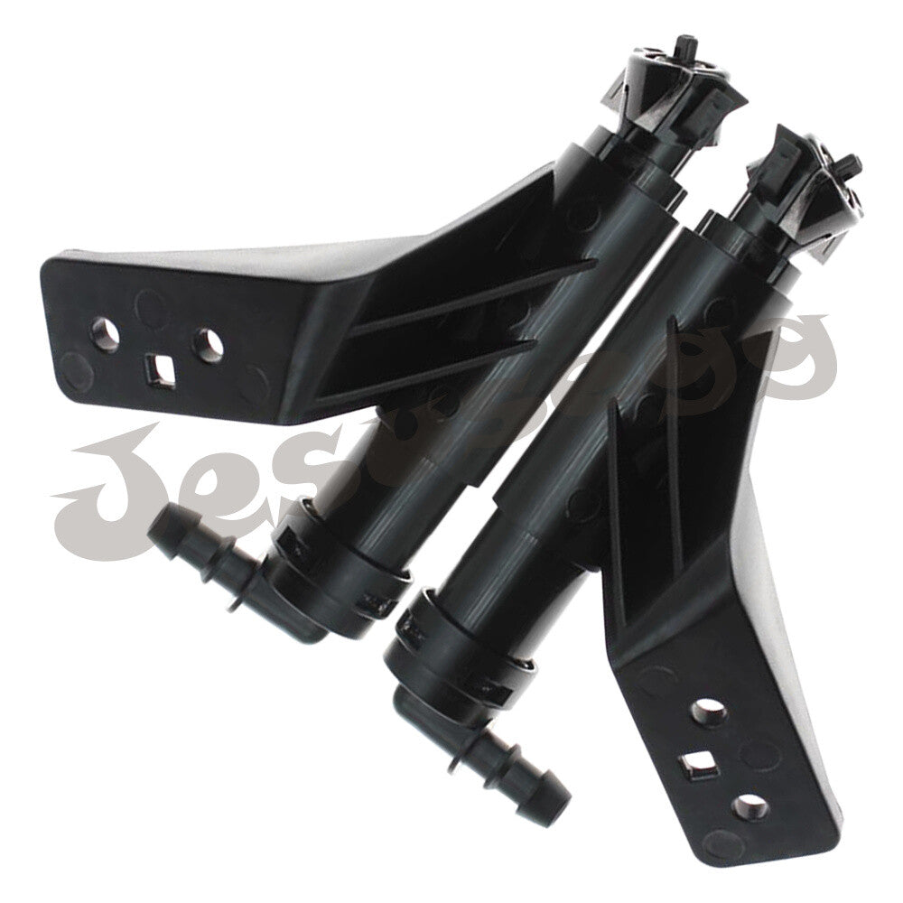 Left+Right Headlamp Washer Jet Nozzle For 2015-18 for Hyundai Santa Fe DM Grand Fe