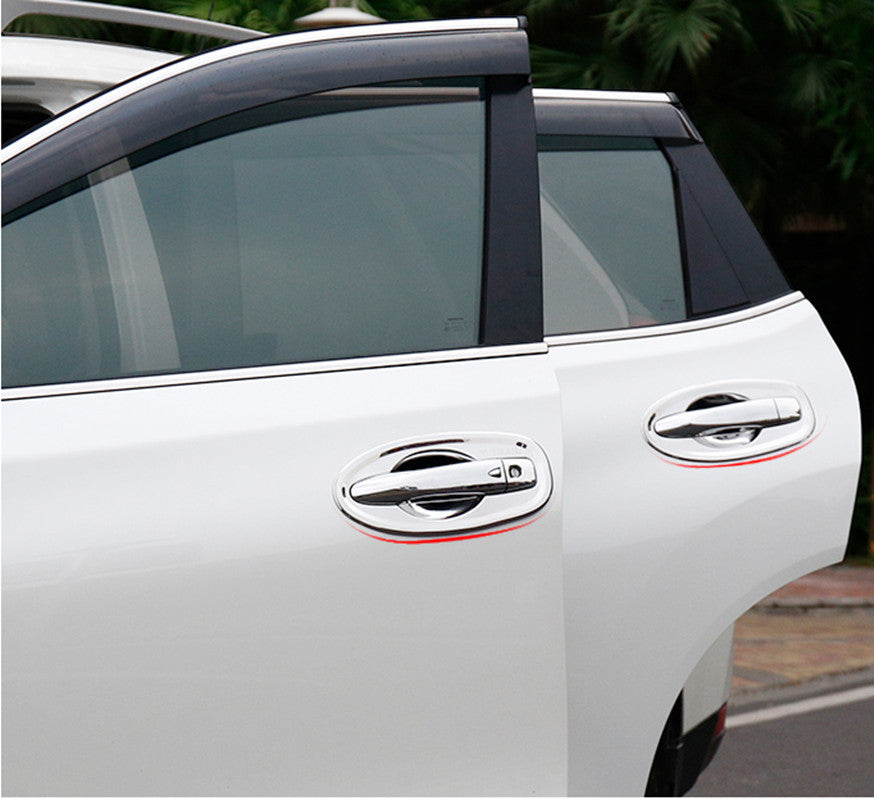 for Nissan Rogue 14-2020 ABS Chrome Side Door Handle Bowl Moulding Cover Trim 8X