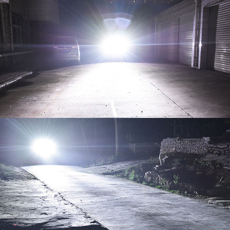 1x Long-lasting Motorcycle LED Front Dual Spot Light Driving Waterproof Fog Lamp v