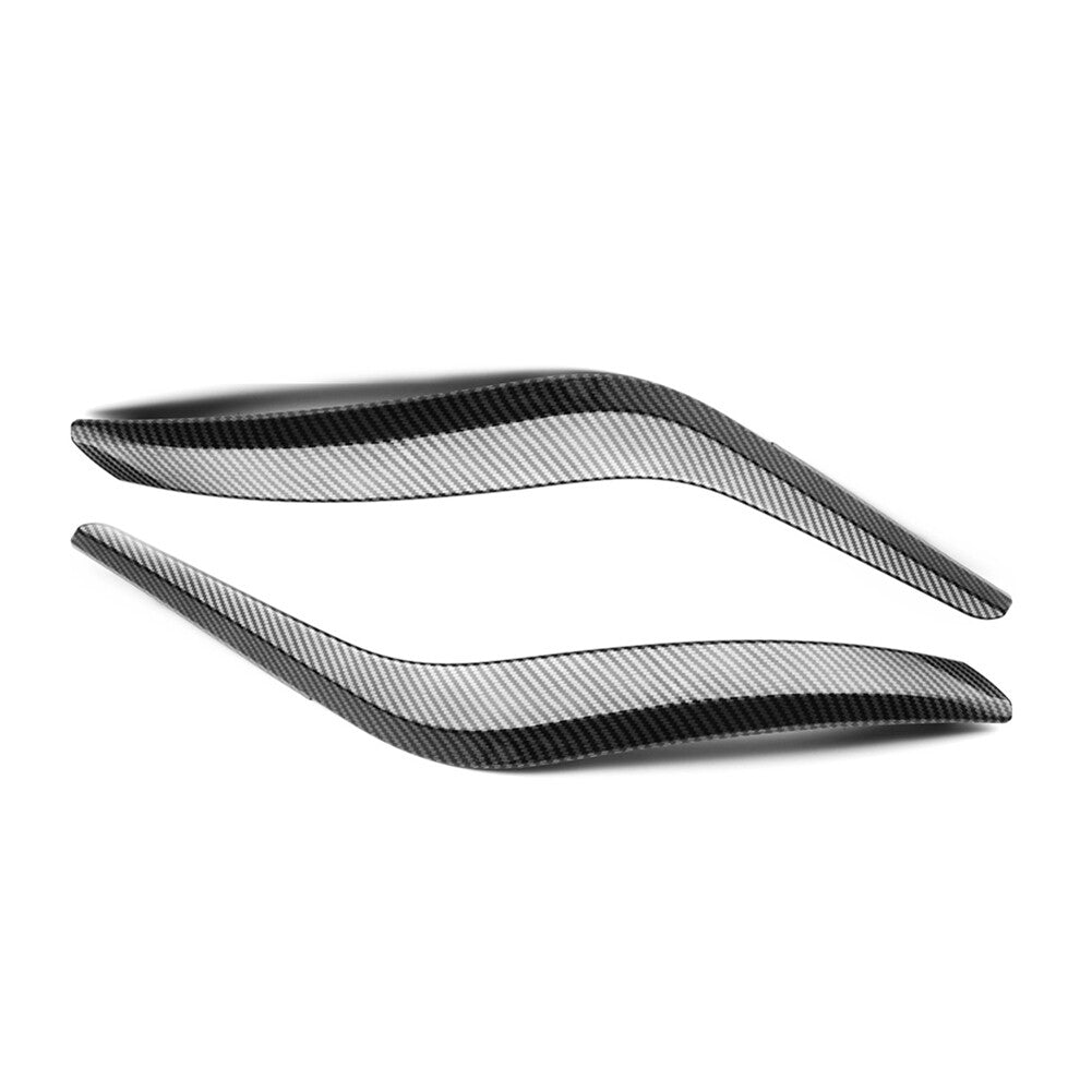 Carbon Car Inner Door Card Panel Handle Pull Trim Cover Fit for BMW X1 E84 2010-16 Q