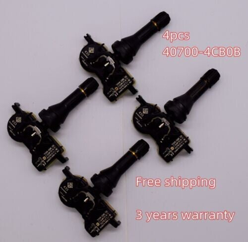 4-pack TPMS tire pressure sensors for Altima Rogue 40700-4CB0B 40700-4CB0A- n