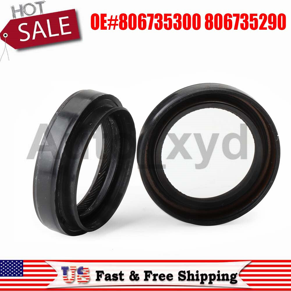 806735300 806735290 2PCS L+R New Front Drive Axle Seals Set for Subaru Forester Q