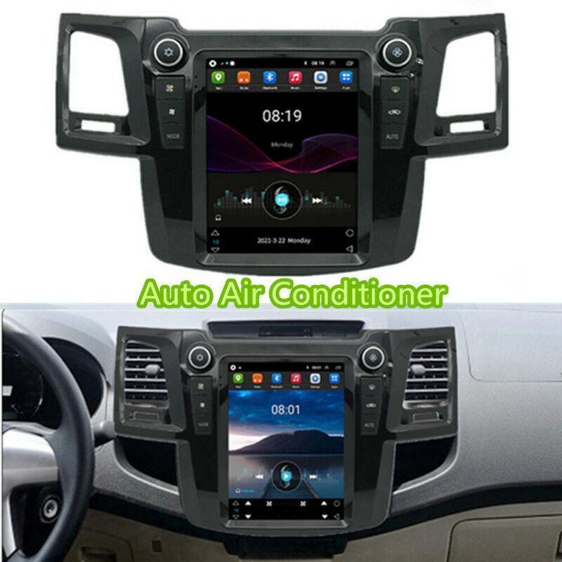 For 05-14 for Toyota Fortuner Hilux Auto AC 9.7 Android 10.1 Stereo Radio GPS Navi