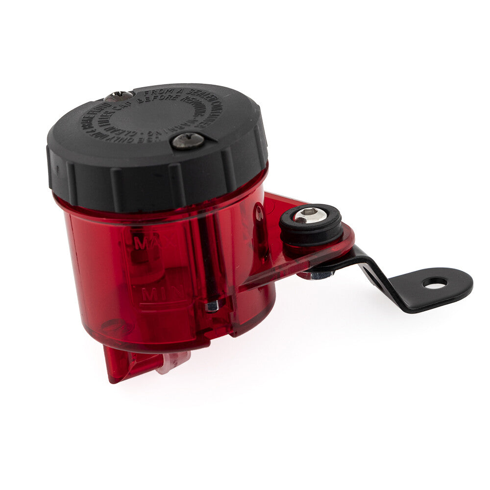 Red Front Brake Clutch Master Cylinder Fluid Reservoir Oil Tank Pump W/ Bracket Q