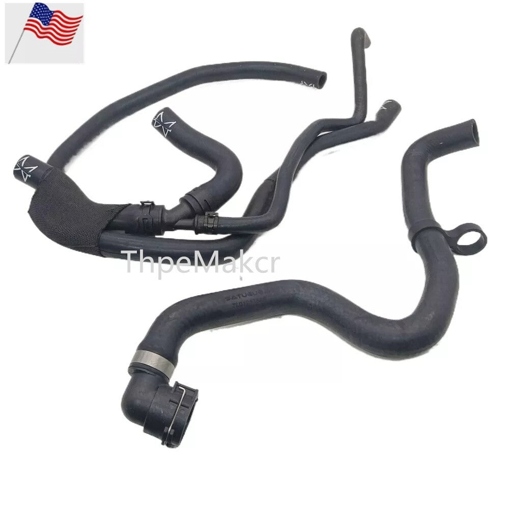 3.6L Coolant / Water Hose SET for AUDI Q7 2007-2015 for VW TOUAREG 7L0121156E BHK