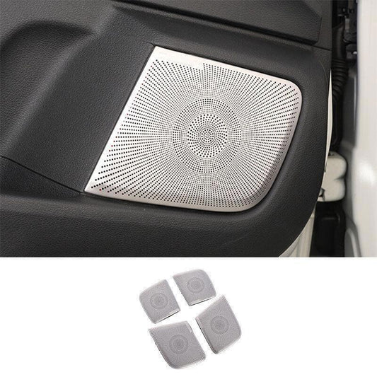 for Nissan Sentra 20-23 Steel Chrome Inner Door Speaker Frame Molding Cover Trim