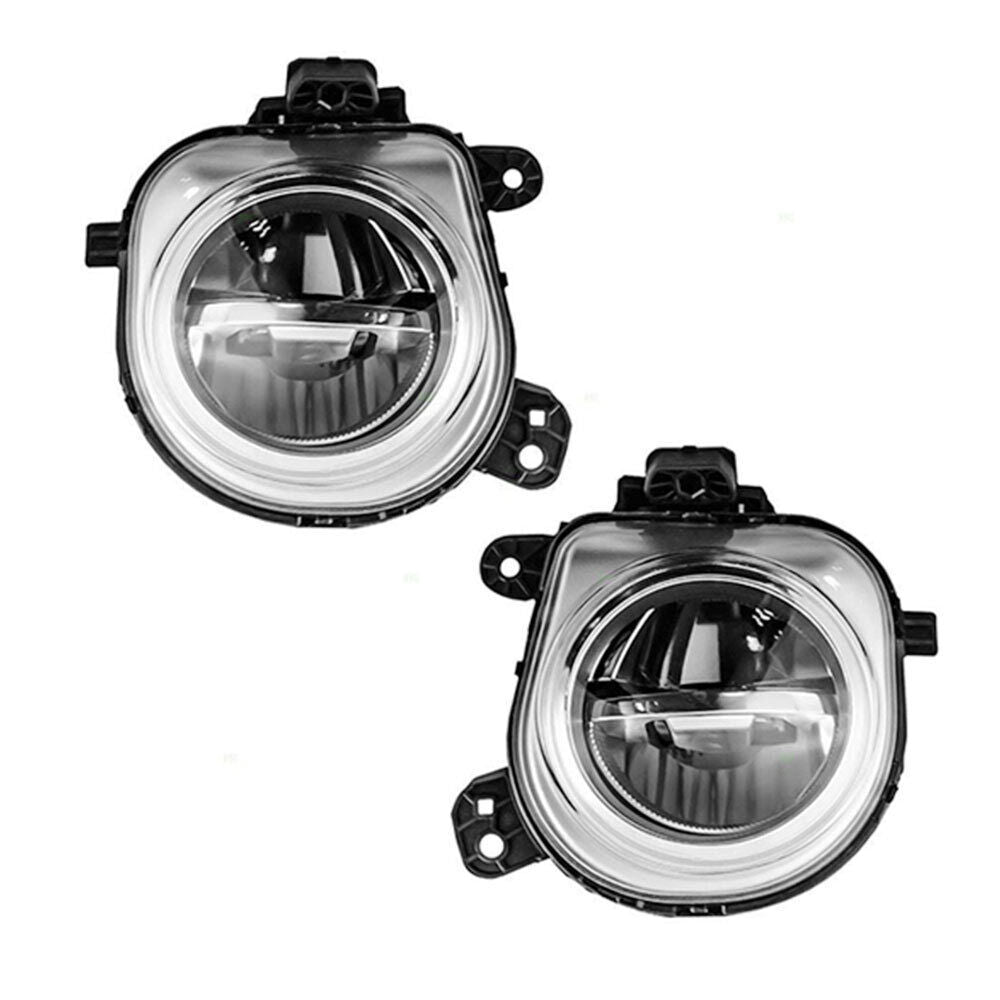 New Pair Left Right LED Fog Lamp Light for BMW X5 F15 2014 2015 2016 2017 2018
