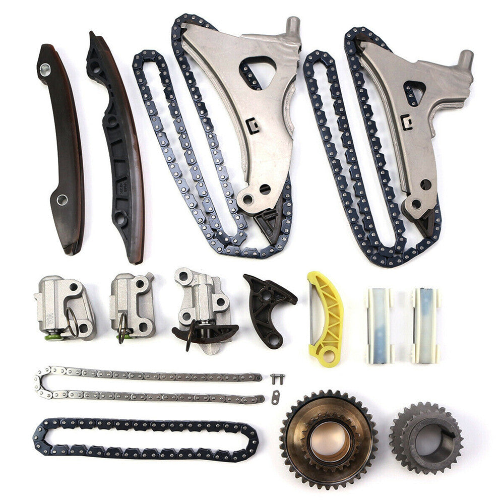 The M276 timing chain kit is suitable for Mercedes-Benz E350, GL450, E400, ML350, GLK350 3.0L, and 3.5L models.