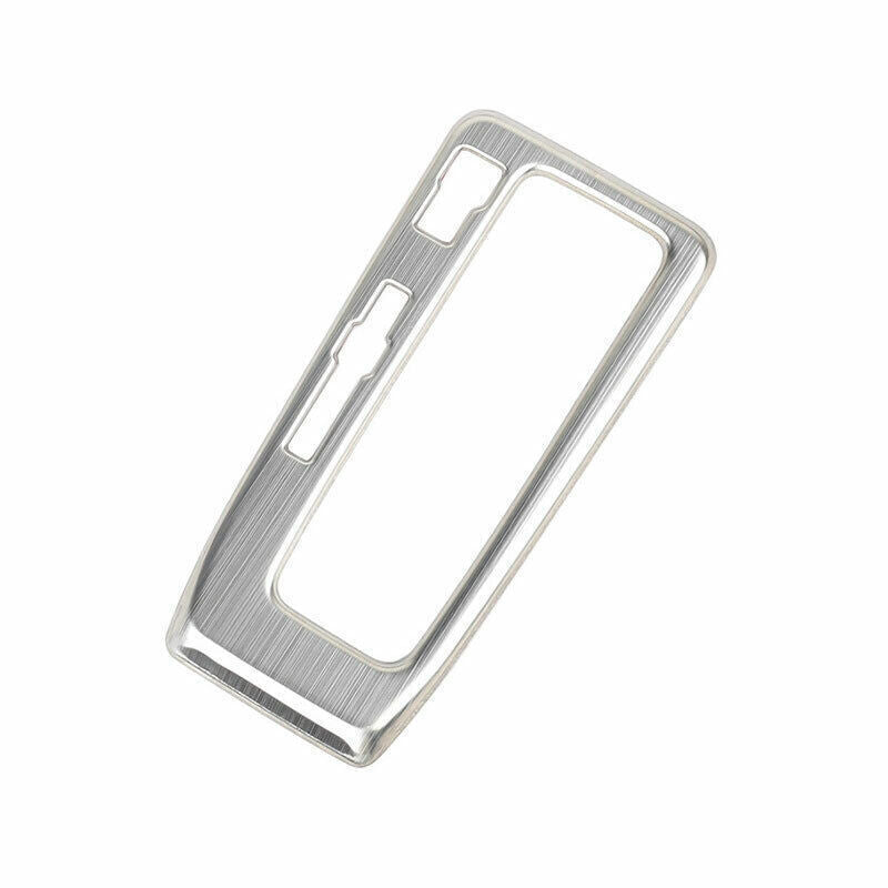 Console Gear Shift Frame Cover Trim for Nissan Altima 2019-2022 Silver Titanium