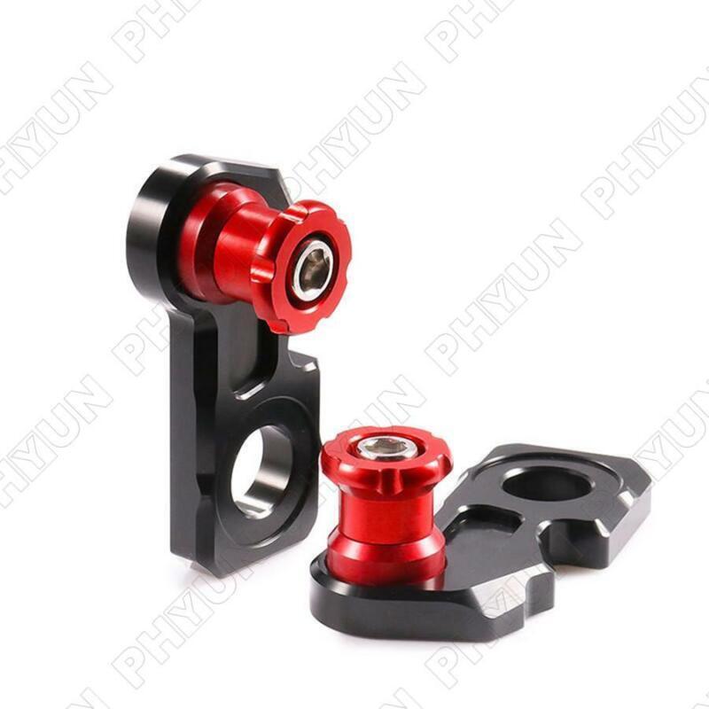 Suitable for 2014-2018 for Honda CBR650F CB650F CNC swingarm spool slider bracket, black + red - n