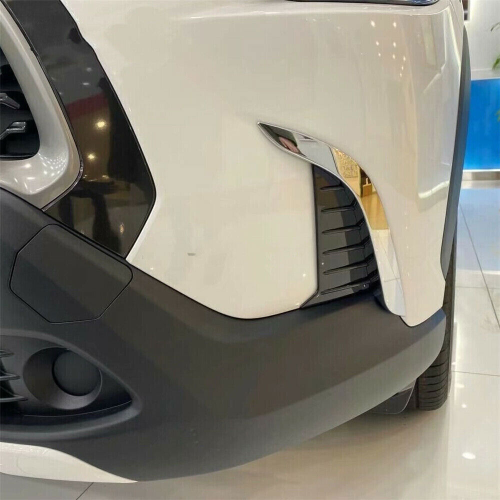 Carbon Fiber Look Rear Water Cup Holder Panel Cover Trim For 2019-22 for RAV4 v