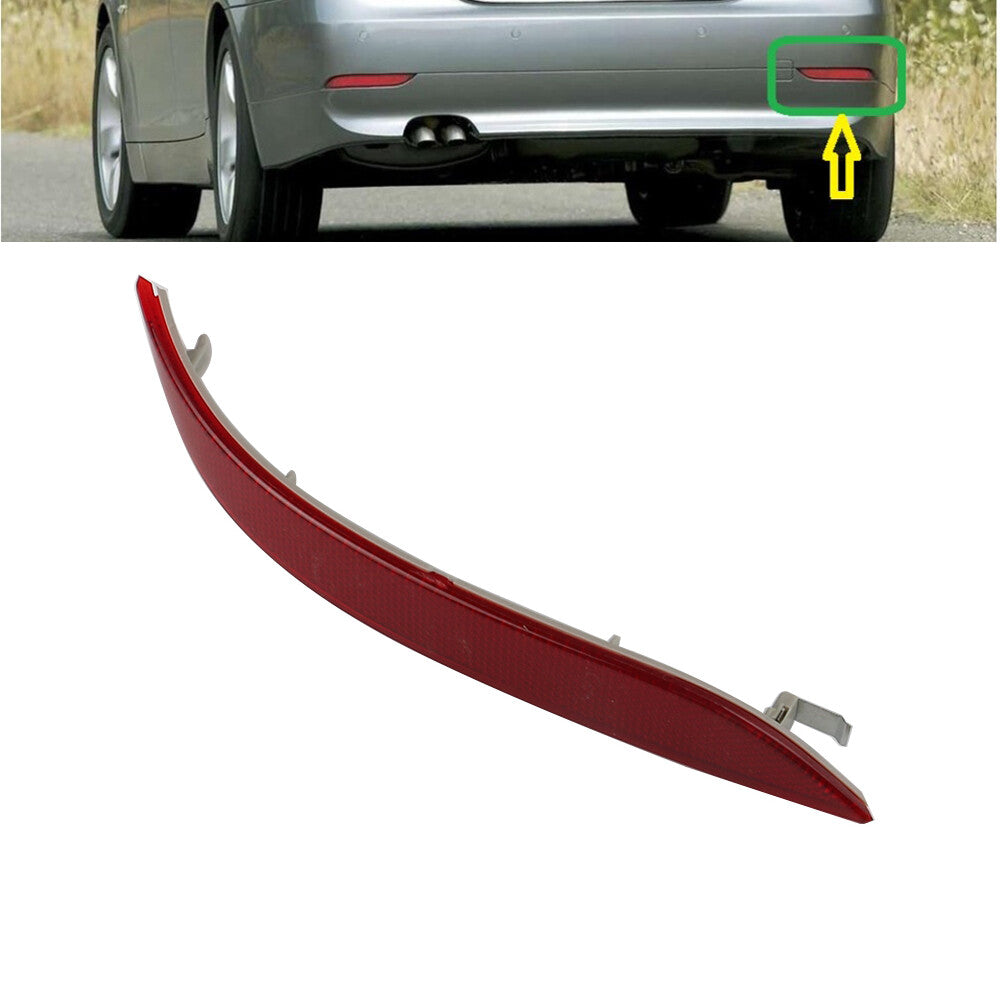 for BMW E60 525i 528i 530i 535i Rear Right Side Reflector Light Red