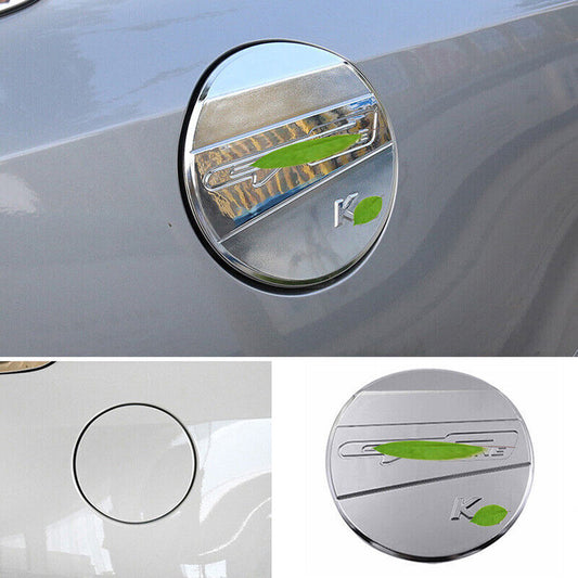 for Kia K3 Forte 2019-2021 ABS Chrome Car Fuel Tank Oil Gas Cap decor Cover Trim