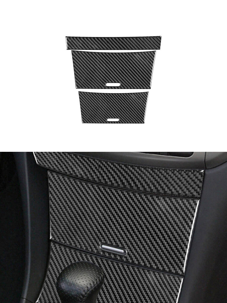 5x Carbon Fiber Interior Central Console Cover Trim For Celica 2000-2005 v