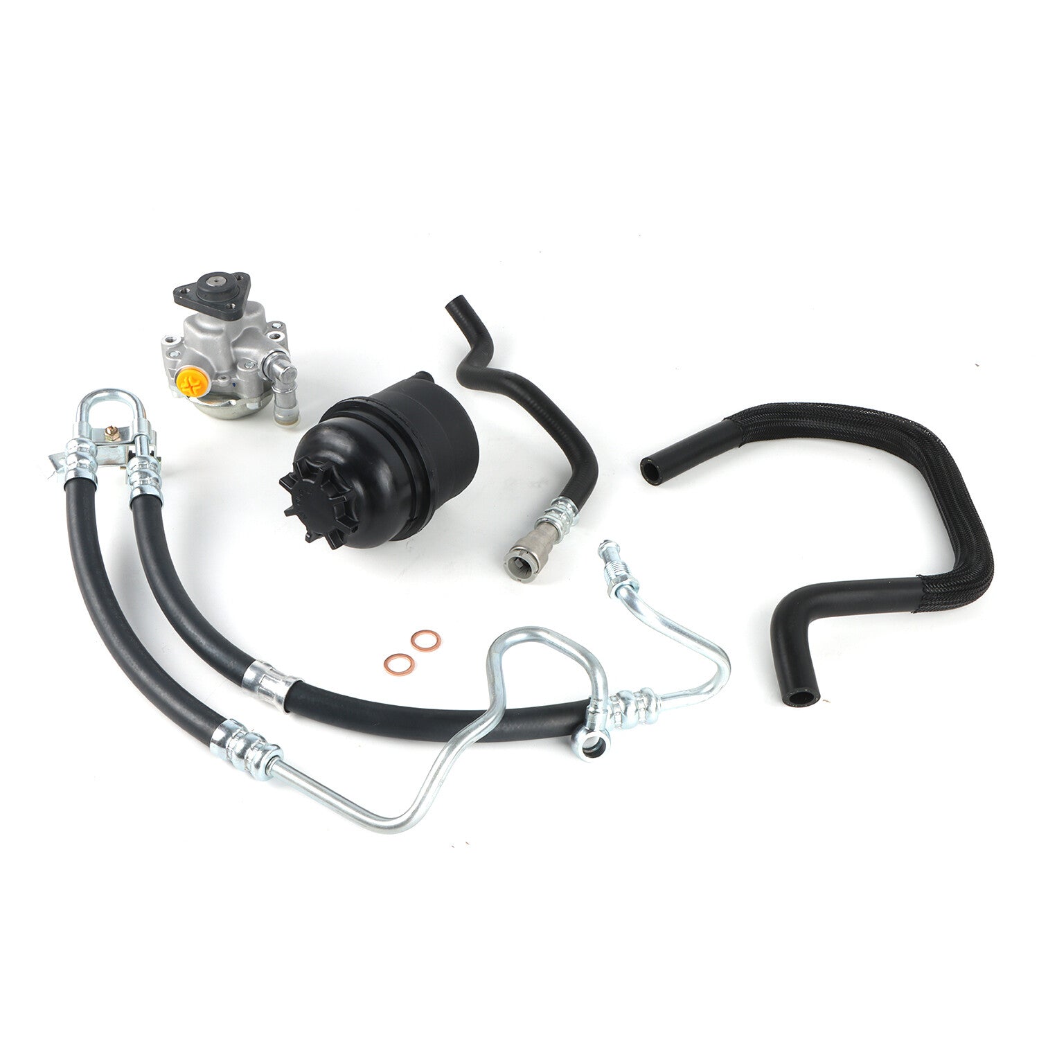 Power Steering Pump Kit Fit for BMW E46 320i 323i 325i 328Ci 328i 330i 2001-2005 F13