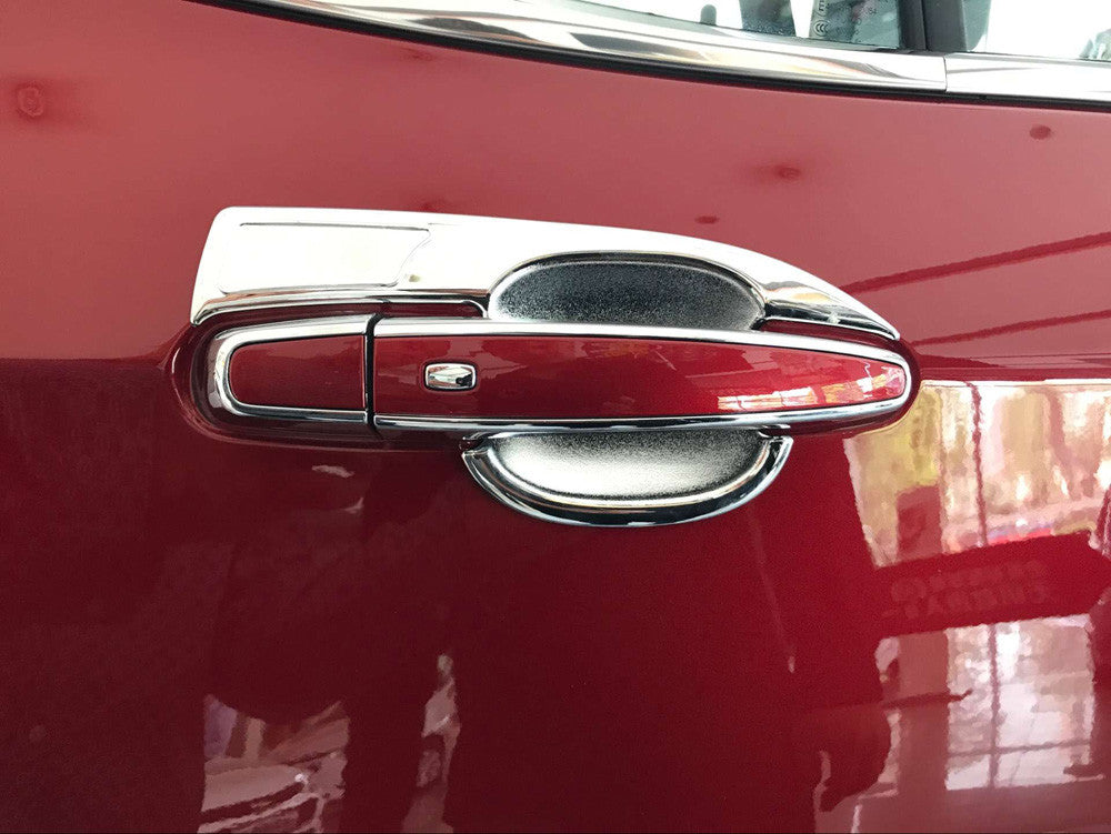for Chevrolet Equinox 2018-2022 Chrome ABS Car Door Handle Bowl Trim Cover 4PCS