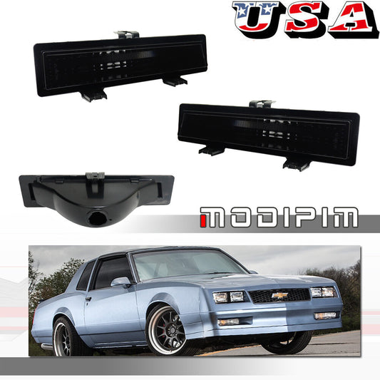 2 sets of front park and turn signal light housings suitable for 81-88 Monte Carlo SS- v