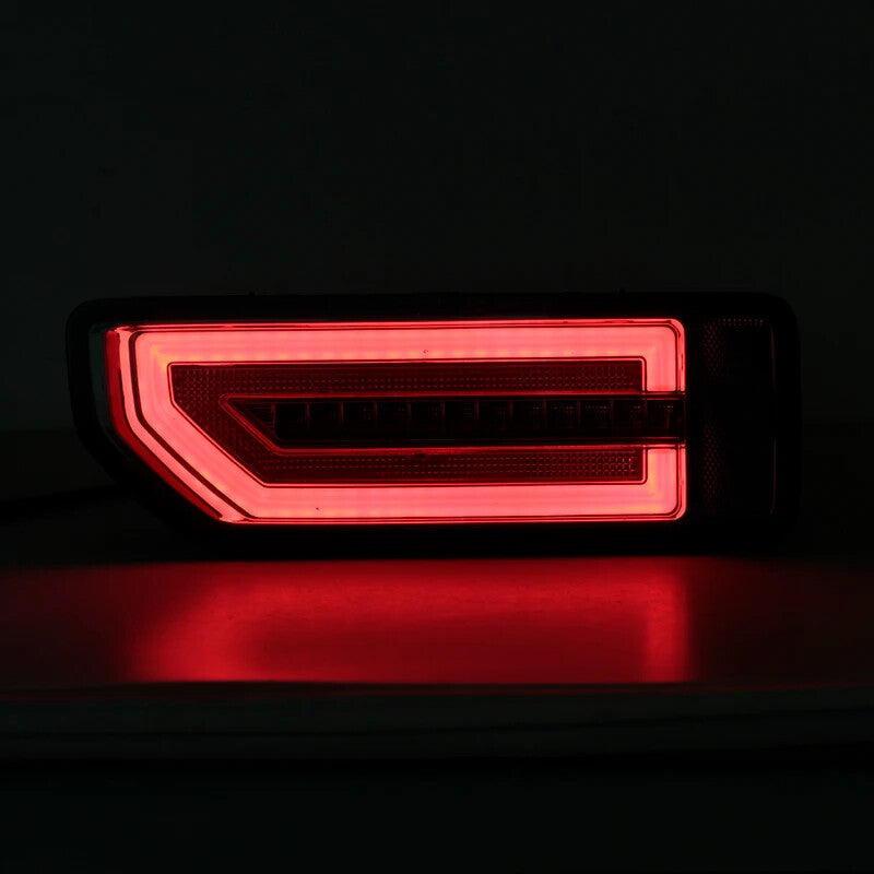 1. Dual LED rear bumper taillights and turn signals applicable to for Suzuki for Jimny 2019 and 2020 models.