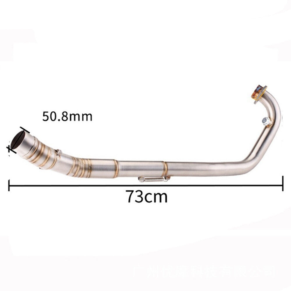 New Mid Link Pipe For Y15ZR Y15 EXCITER 150 ENIPER 150 Exhaust Connected System