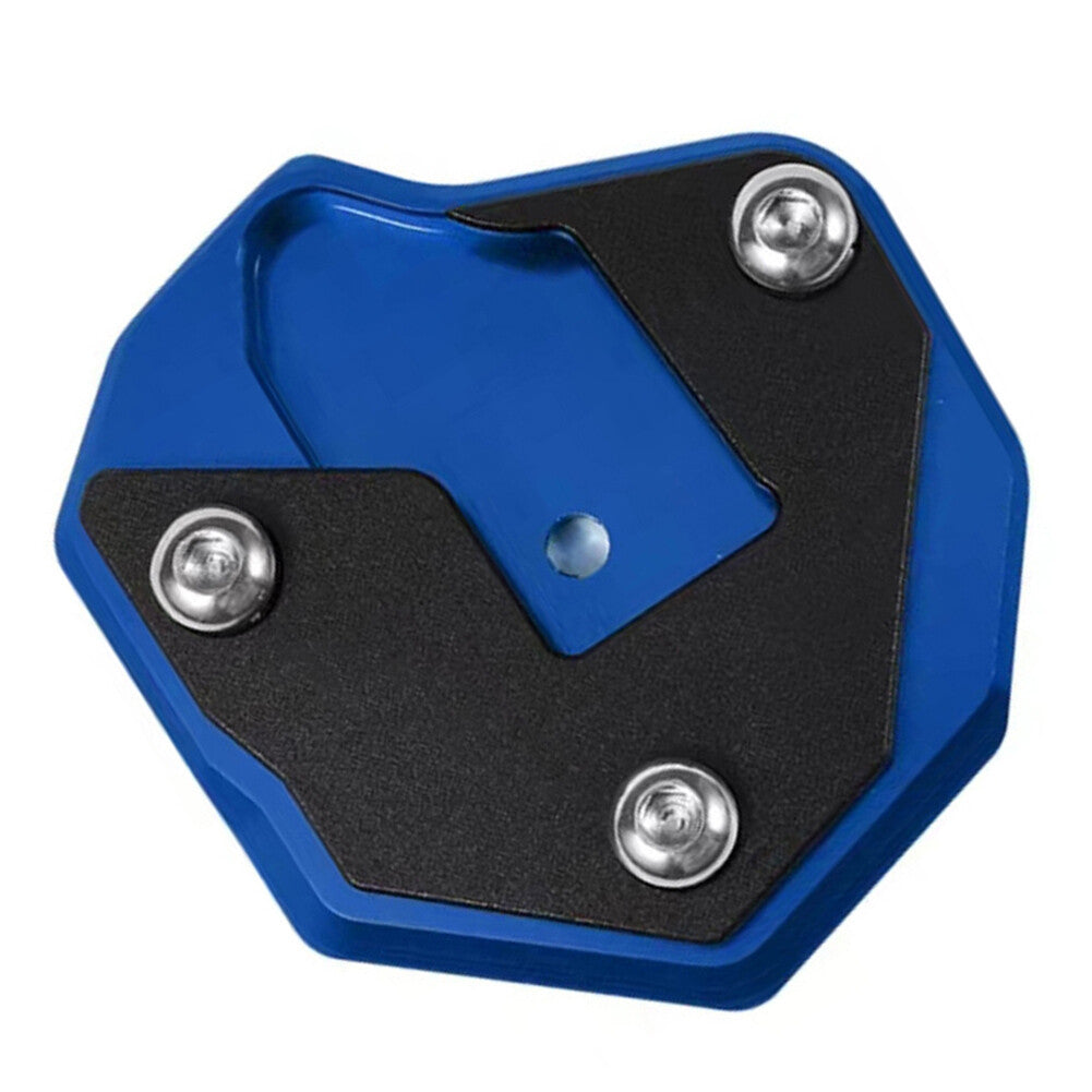 Side Stand Enlarge Kickstand Pad Blue for SUZUKI HAYABUSA GSX1300R 2008-2021 Q