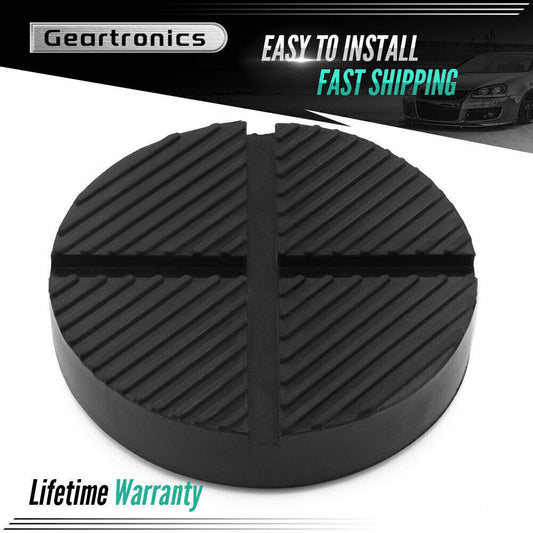 Universal Jack Pads Rubber Pad Adapter Car, Truck Cross Slotted Frame Rail Floo!