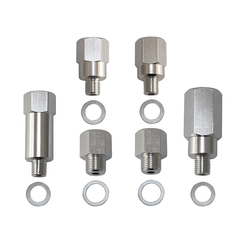 1/8 3/8 1/2 NPT Main Adapter Kit for LS Engine Oil/Coolant Temperature Sensor n