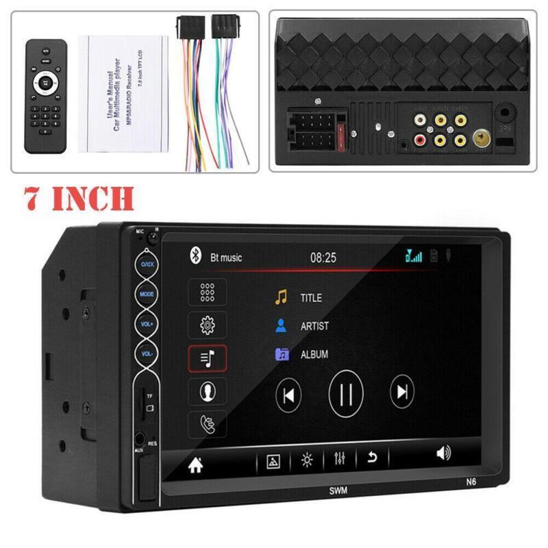 7 Touch Car Stereo MP5 Player GPS Radio Stereo FM BT Multimedia Support