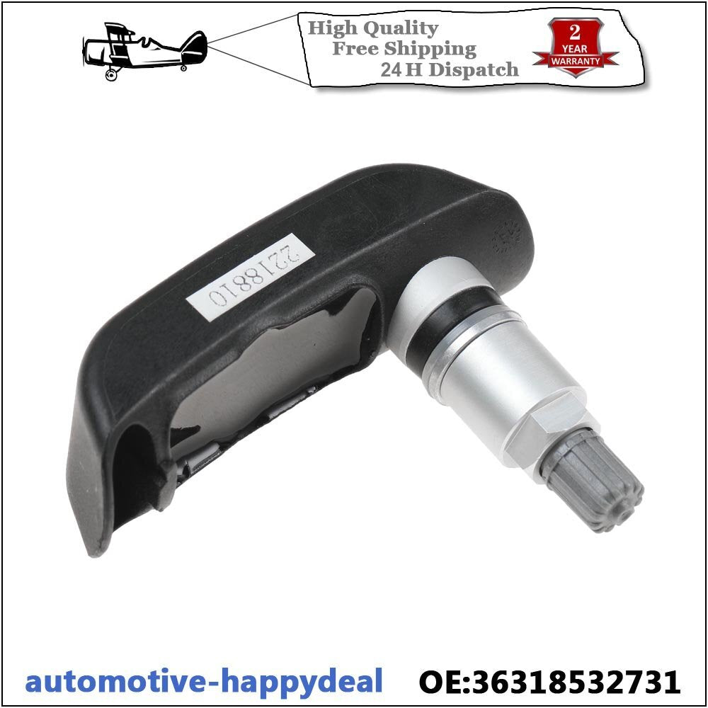 2PCS Car TPMS Tire Tyre Pressure Sensor 36318532731 for BMW R 1200 GS 2003-2018