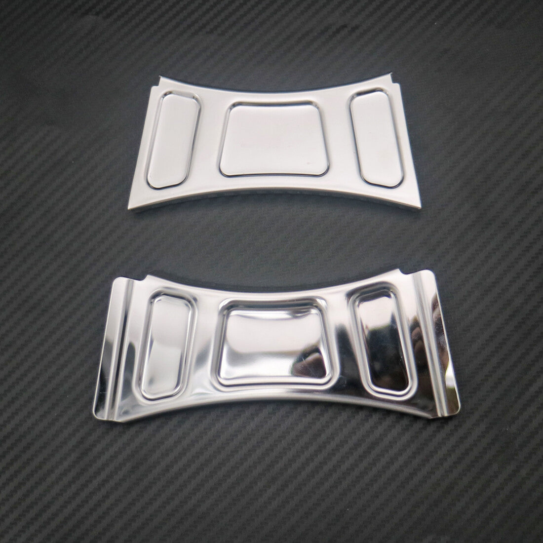 Chrome Frame Downtube Crossbrace Cover Accent Trim for Harley Touring 1999-2013 Q