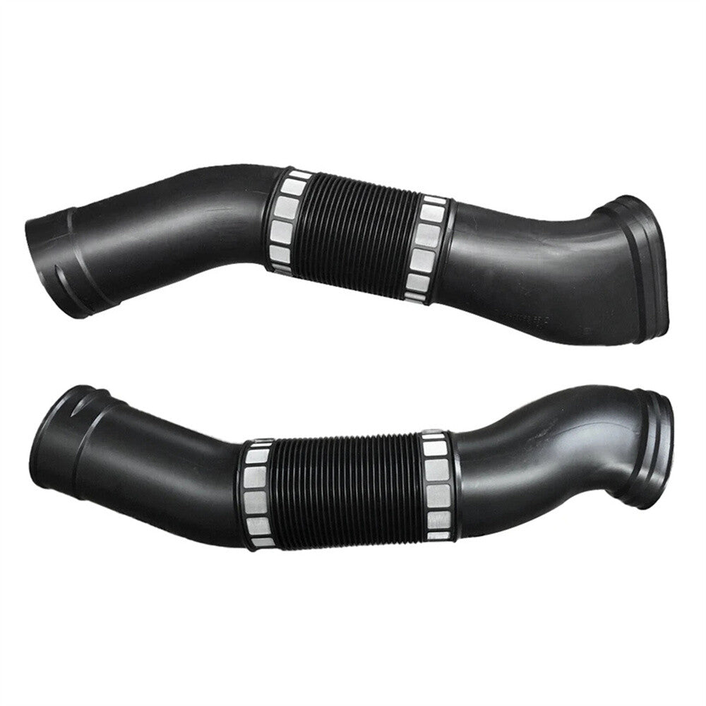 Left+Right Air Intake Hose Set for Mercedes CL500 S430 S500 00-06 S55 AMG 01-02 Q
